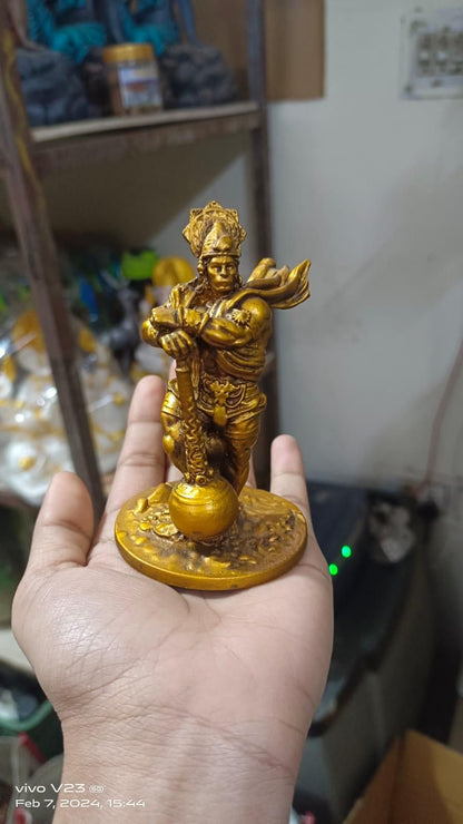 Bahubali Hanuman Idol Home Decor - Hanuman Murti Statue for Desk & Gift