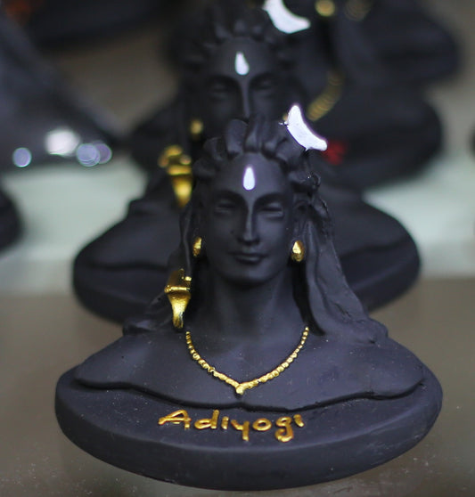 ADIYOGI SHIVA GOLD WRITTEN